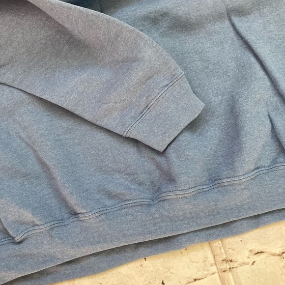 NWT Gildan heavy blend fleece blue Sweater size 3XL. - Picture 6 of 7
